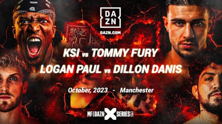 Guide about how to watch KSI vs Tommy Fury & Logan Paul vs Dillon Danis Free Online