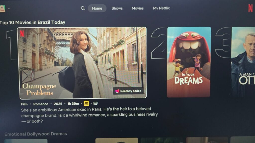 HD streaming of movies, shows, and Netflix content for Android users.