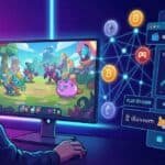 Digital gaming and crypto earnings platform with NFT integration.