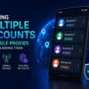 multiple accouns mobile proxies